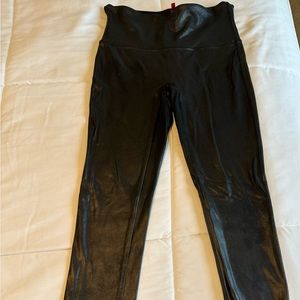 SPANX Faux Leather Leggings